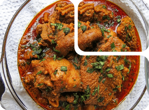 Delicious food plate